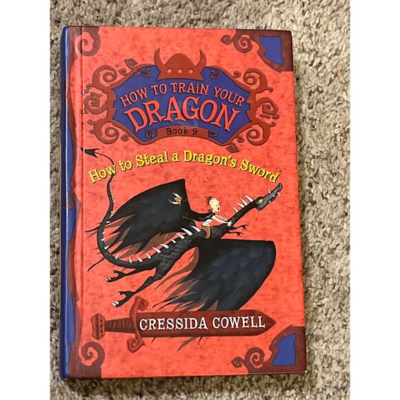 Cressida Crowell  How to Train Your Dragon Book Lot of 5 - Picture 4 of 5